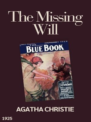 cover image of The Missing Will